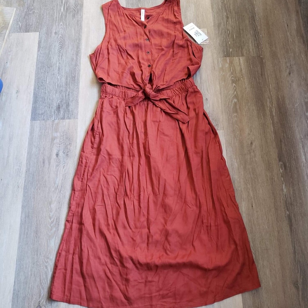 NWT ARIZONA WOVEN MIDI DRESS - Picture 5 of 13